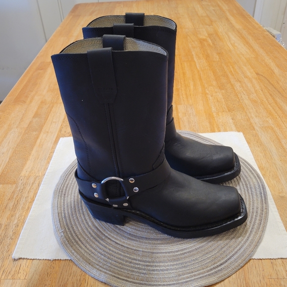 🏍EUC~ DURANGO BIKER STYLE BOOTS - Picture 6 of 7